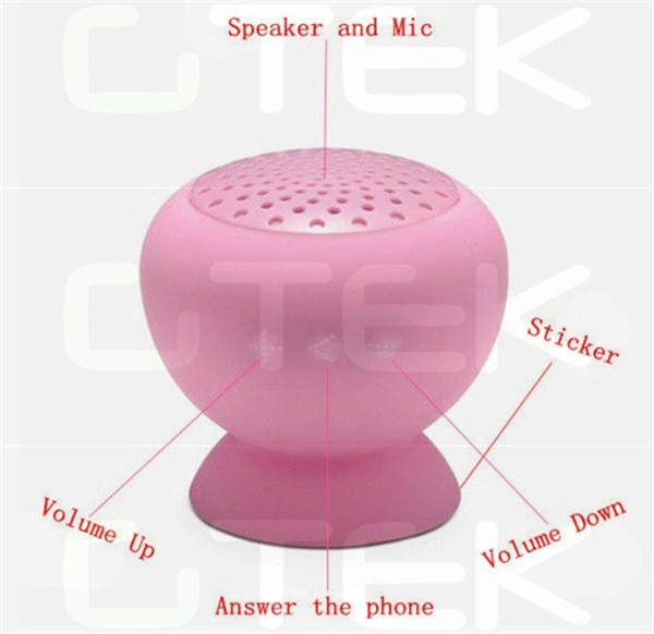 Wireless Mushroom Mini Bluetooth Speaker