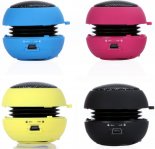Wholesale Hamburger Portable Pocker Mini Speaker for iPhone/iPad/ipod/Laptop PC MP3 Audio Amplifier