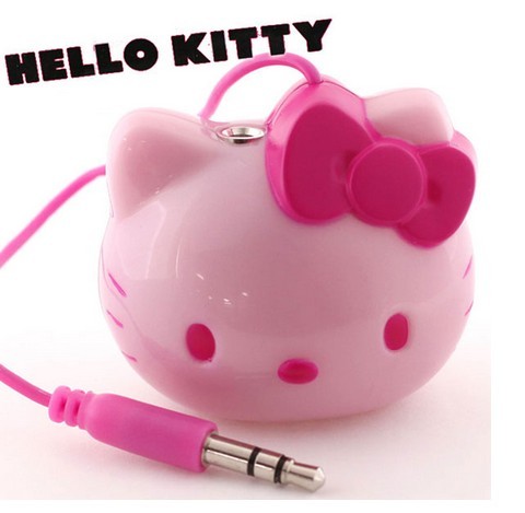 Fashion Mini Hello Kitty Portable Speaker Sound Box