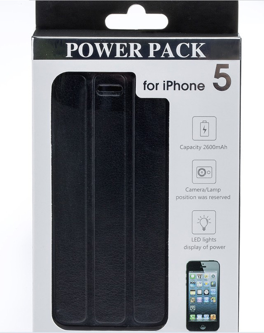 Fashion Ultrathin iPhone 5 power bank, iPhone 5 clip battery, mobile power charging.