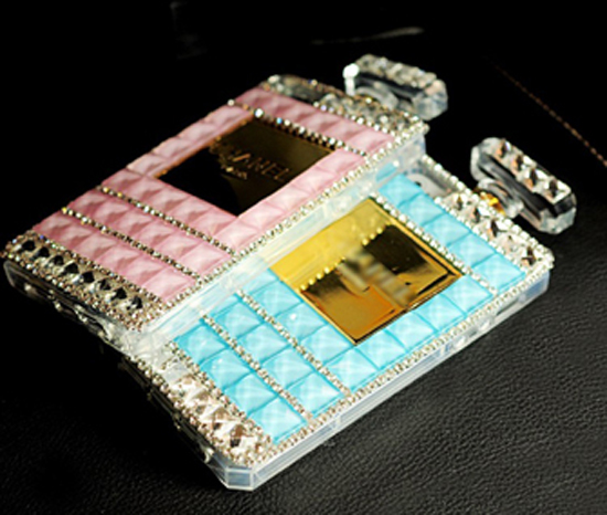 Color box drill new perfume phone shell mobile phone shell Apple iPhone4s 5S phone protective sleeve
