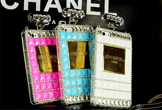 Color box drill new perfume phone shell mobile phone shell Apple iPhone4s 5S phone protective sleeve