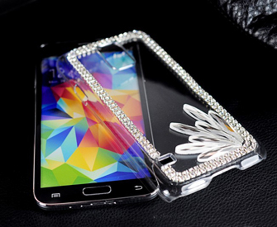 S5 Samsung mobile phone protective sleeve shell phone accessories wholesale diamond sets