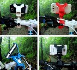Bicycle phone holder / cycling equipment / mountain bike phone holder / gps navigator bracket