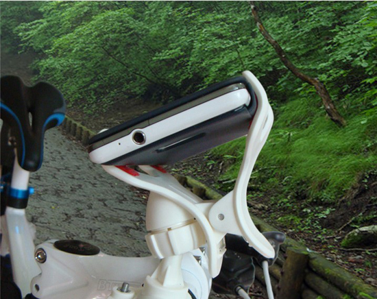 Bicycle phone holder / cycling equipment / mountain bike phone holder / gps navigator bracket