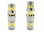 Explosion models of electronic cigarettes Iron Man Maraxus mod retractable stainless steel copper gol