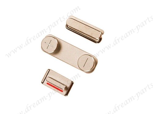side keys volume mute swith power button 3pcs set for iPhone 5s