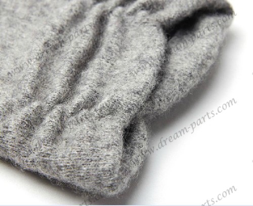 Fold wool winter ladies touch gloves